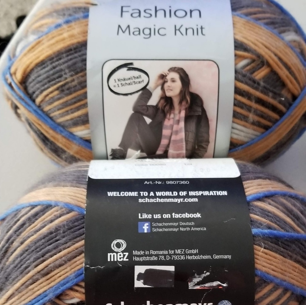 Yarn Schchenmayr 2 Skeins Knit Yarn